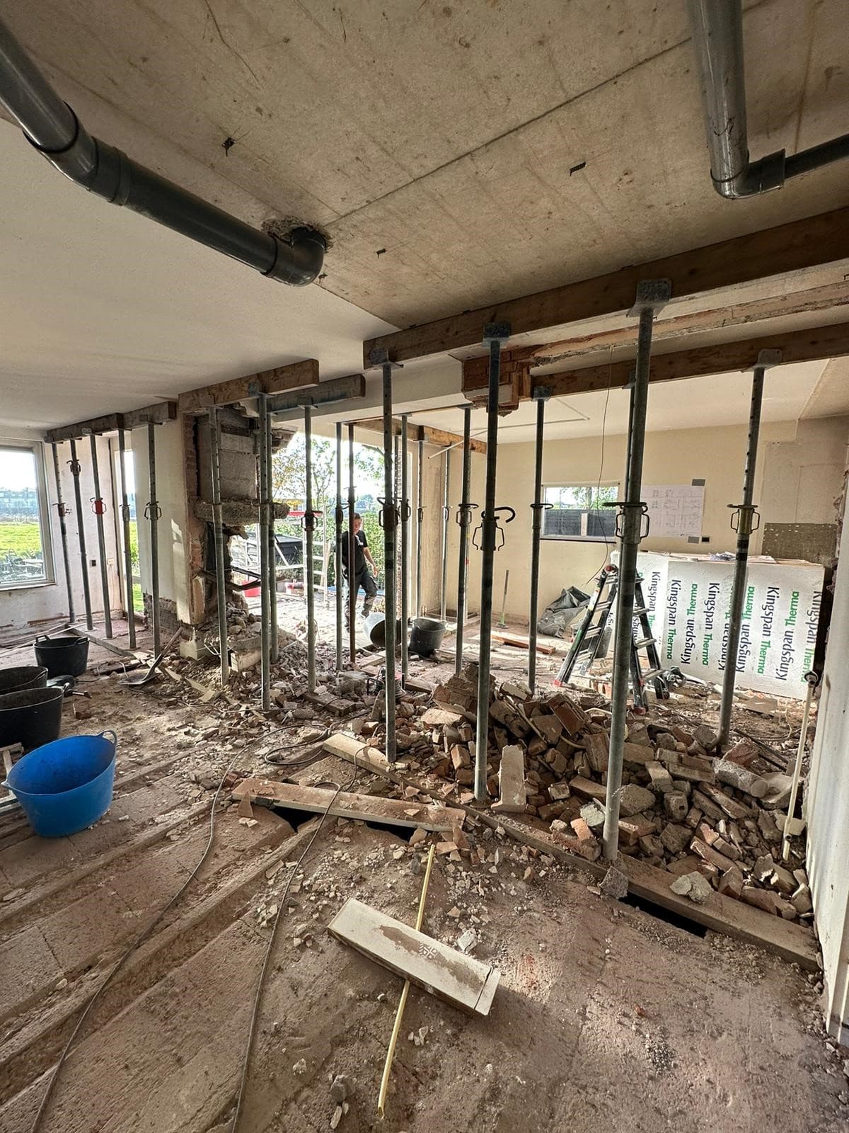 Verwijderen constructieve muren Edam - resultaat