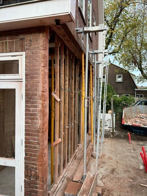 Hak- en breekwerk buitenmuur Oostzaan - foto 3