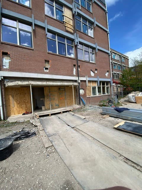 Renovatiesloop kantoorpand Amsterdam buitenmuren - foto 2